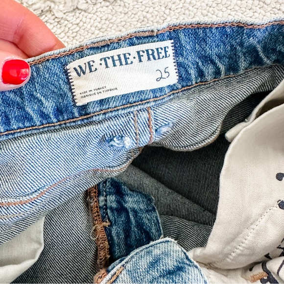 We The Free Light Blue Denim - Picture 3 of 5